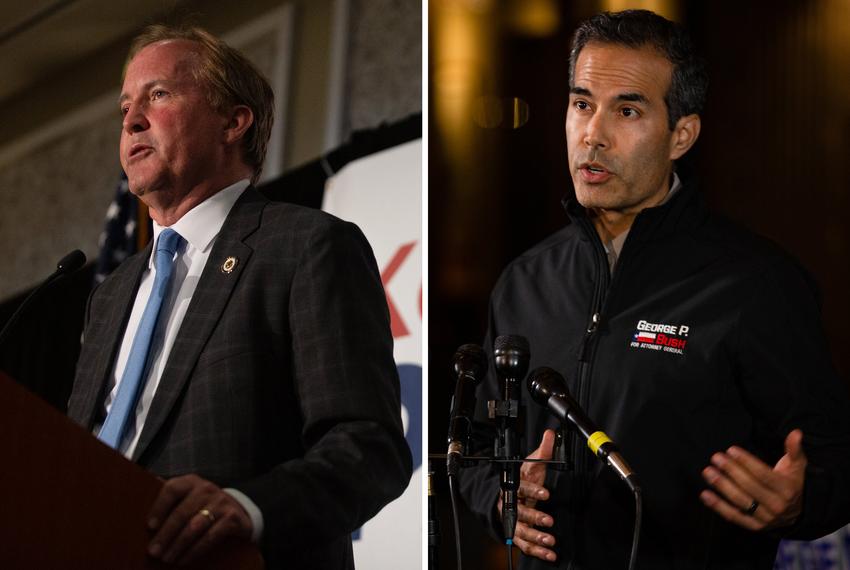 Ken Paxton heads to runoff with P. Bush for Texas attorney